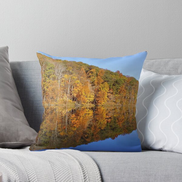 Item preview, Pounds Hollow Lake in Autumn designed and sold by Sandy Keeton.