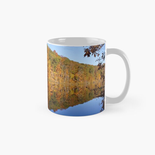 Item preview, Pounds Hollow Lake in Autumn designed and sold by Sandy Keeton.