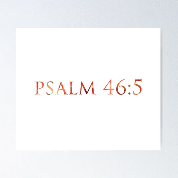 Item preview, Psalm 46:5 designed and sold by Bethel  Store.