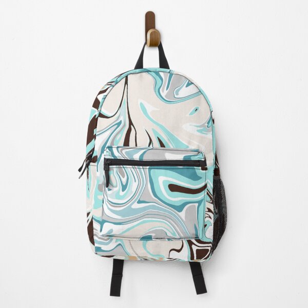 Item preview, Aqua Ivory Chocolate Abstract designed and sold by slimbirdy.
