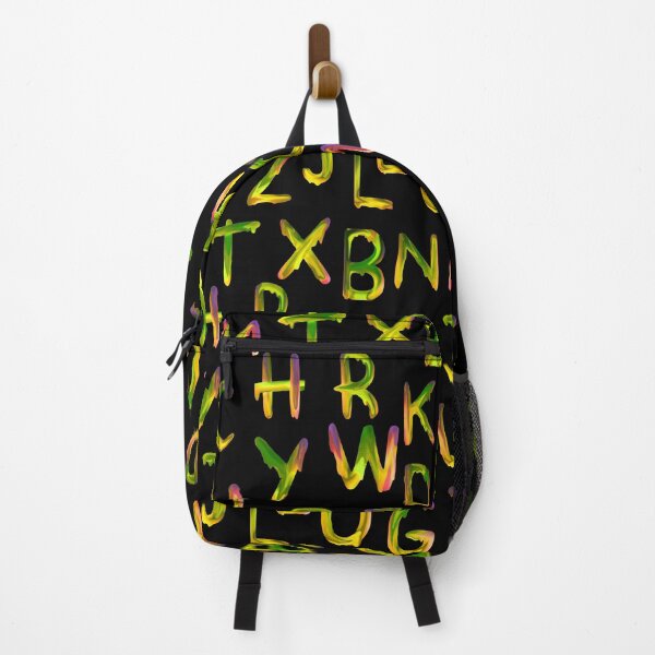 Item preview, Uppercase Colorful Letters on Black designed and sold by ckylin.