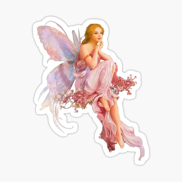 Fairy Sticker for Sale by Manehatten