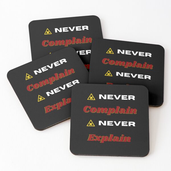 Item preview,  Never Complain Never Explain designed and sold by Designspot2020.
