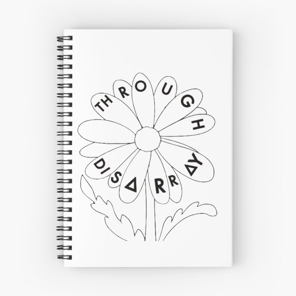 Item preview, Flower through disarray (black) designed and sold by nynkuhhz.