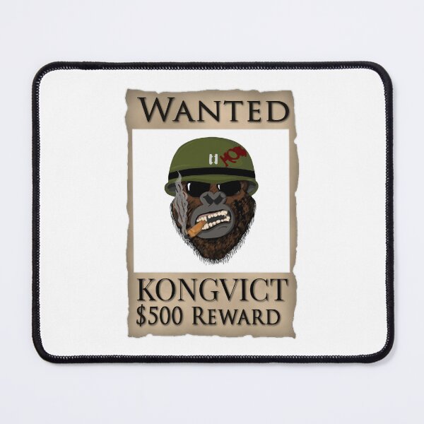 Item preview, Wanted Kongvict Gorilla designed and sold by mschubbybunny.