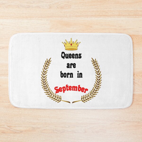 Item preview, Queens are born in September. Funny Quotes. Funny Gift designed and sold by D/Art ⭐⭐⭐⭐⭐.