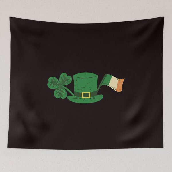 Item preview, Ireland Shamrock and Flag designed and sold by trendyshopy.