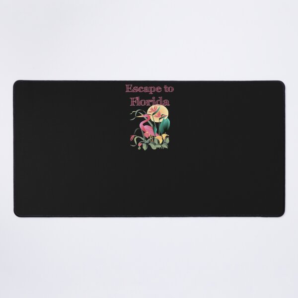 Item preview, Escape to Florida flamingo and green plant design designed and sold by Areashor.