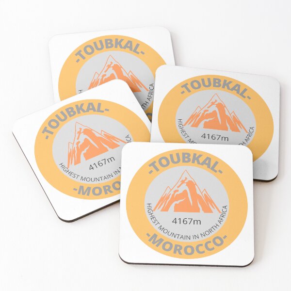 Artikelvorschau, Toubkal, höchster Berg in Nordafrika entworfen und verkauft von OM-Merchandise.