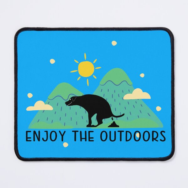 Item preview, Enjoy The Outdoors With a Dog designed and sold by Willyboy16.