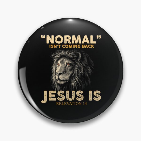 Item preview, normal isn't coming back but jesus is cross christian T-Shirt designed and sold by stanton88.