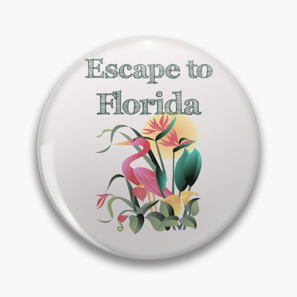 Item preview, Copy of Escape to Florida flamingo and green plant design designed and sold by Areashor.