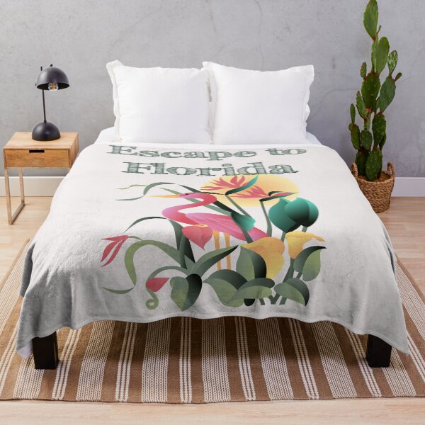 Item preview, Copy of Escape to Florida flamingo and green plant design designed and sold by Areashor.
