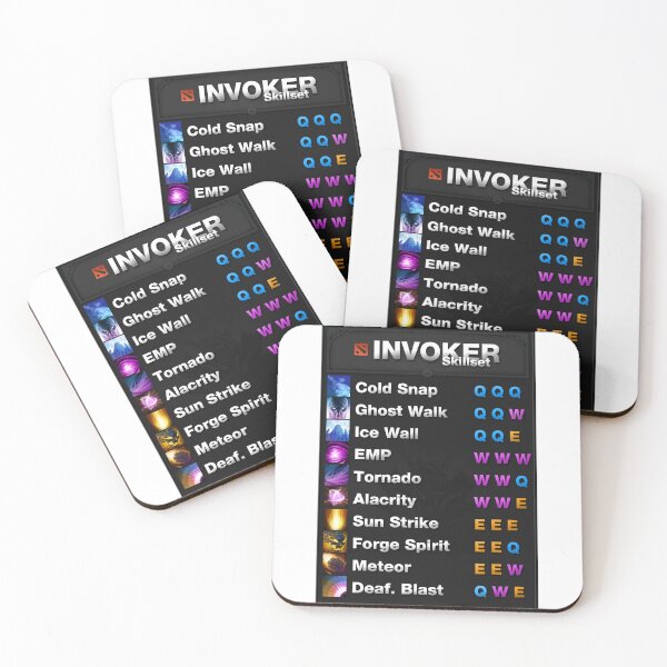 Item preview, Invoker Spells designed and sold by Fozadone.