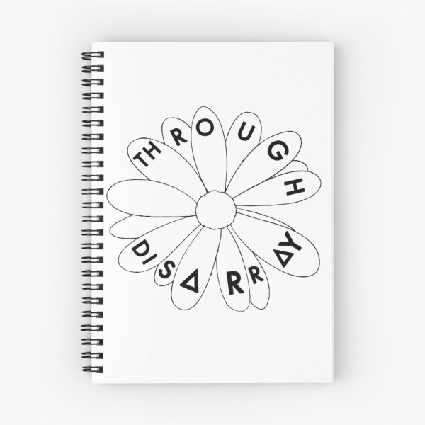 Item preview, Flower through disarray (black) designed and sold by nynkuhhz.