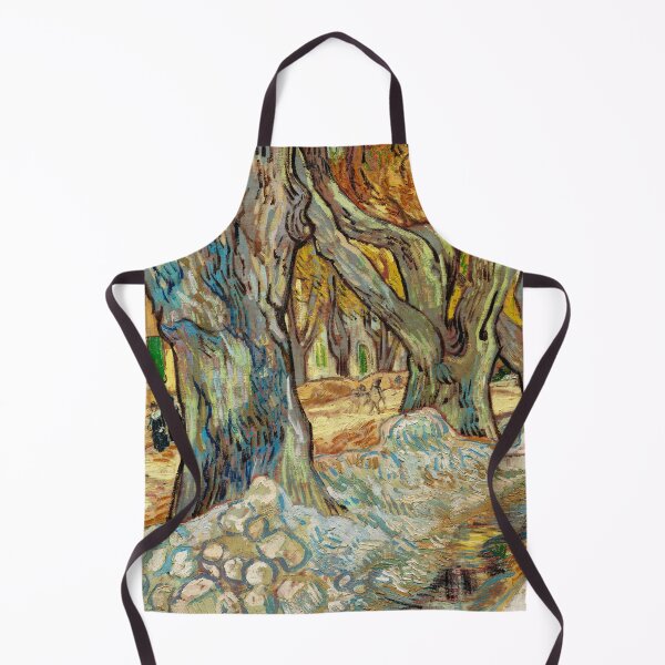 Item preview, Impressionist Painting The Large Plane Trees (Road Menders at Saint-Rémy) (1889) by Vincent Van Gogh designed and sold by Designedbysm.