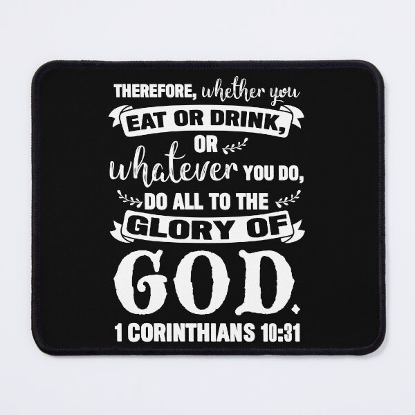 Item preview, 1 Corinthians 10:31 designed and sold by plushism.