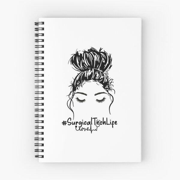 Item preview, Nurse Messy Bun Surgical Tech Life Nurse Valentine's Day designed and sold by ryanbrian.
