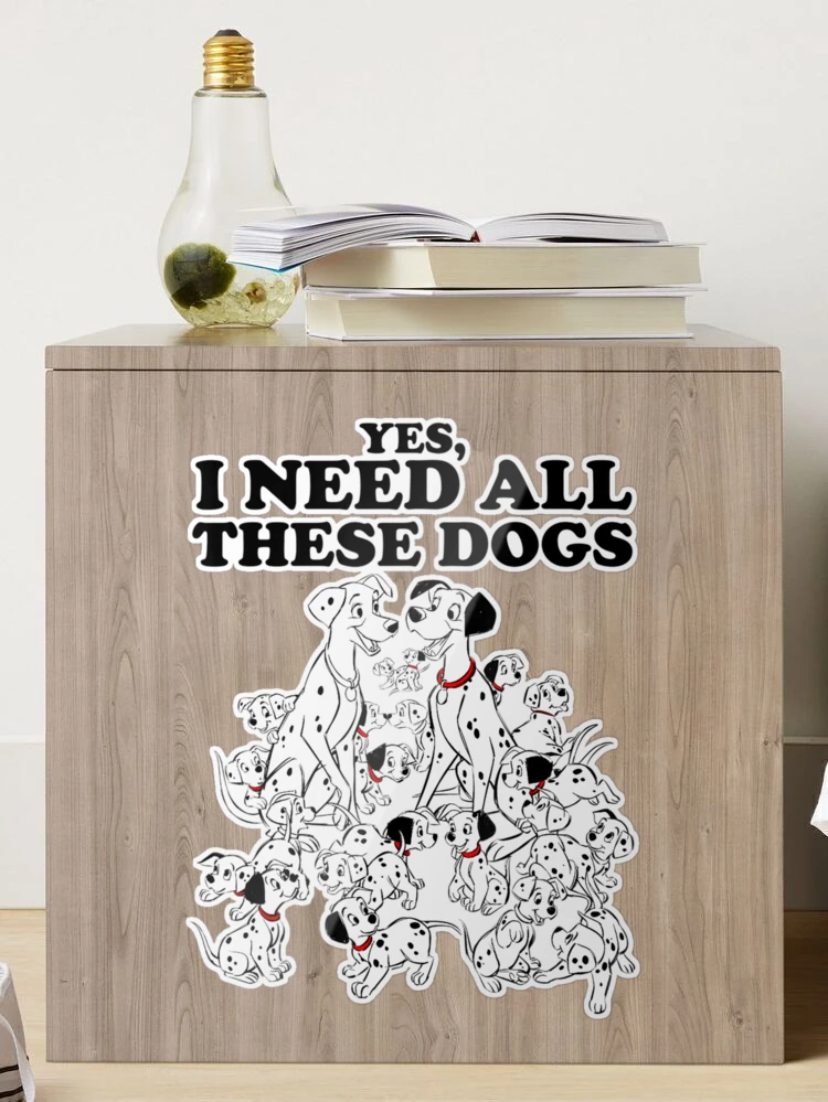 Boy's One Hundred And One Dalmatians Yes, I Need All These Dogs T-shirt :  Target