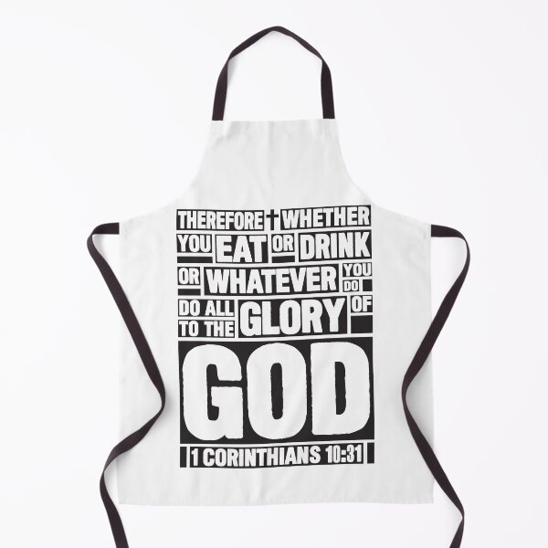 Item preview, 1 Corinthians 10:31 Eat or Drink designed and sold by plushism.