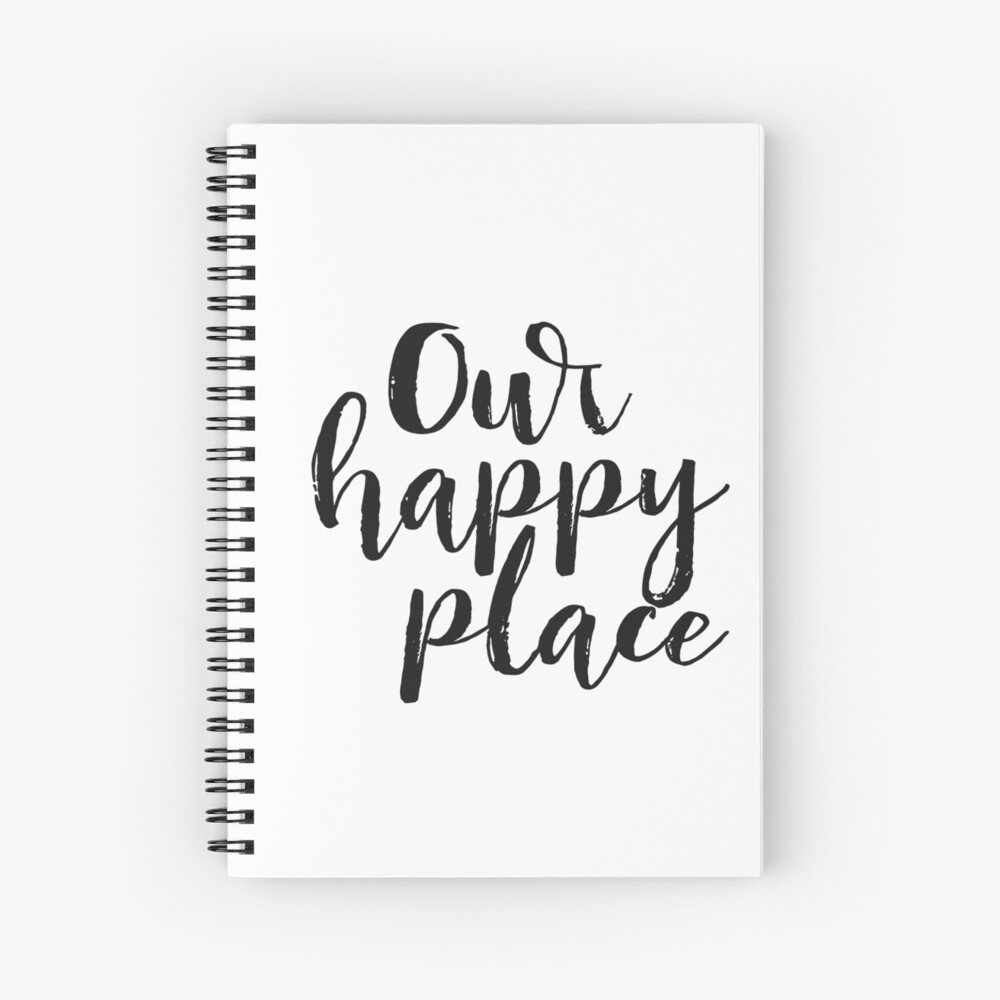"Kitchen Decor Printable Quote Our Happy Place Printable Kitchen Wall