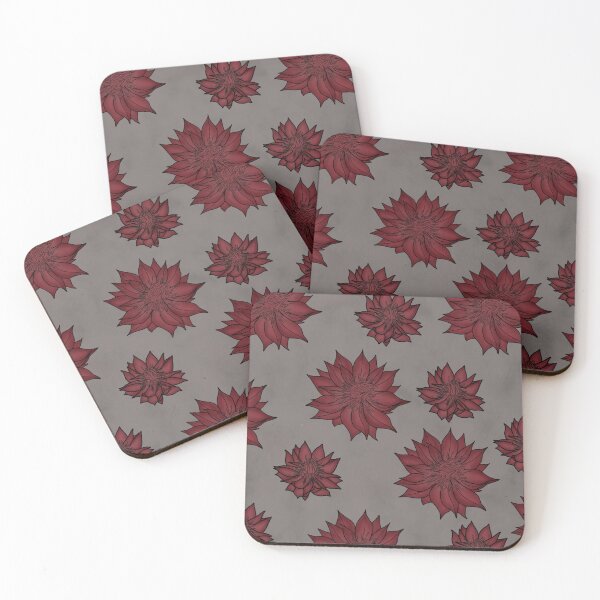 Item preview, Delicate Red Flowers Blooming designed and sold by Pisicas.