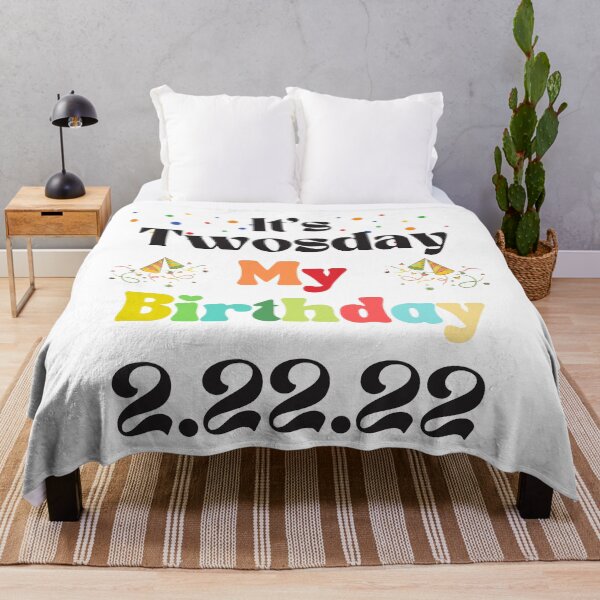 Item preview, It's Twosday My Birthday 22222 designed and sold by WanderTravels.