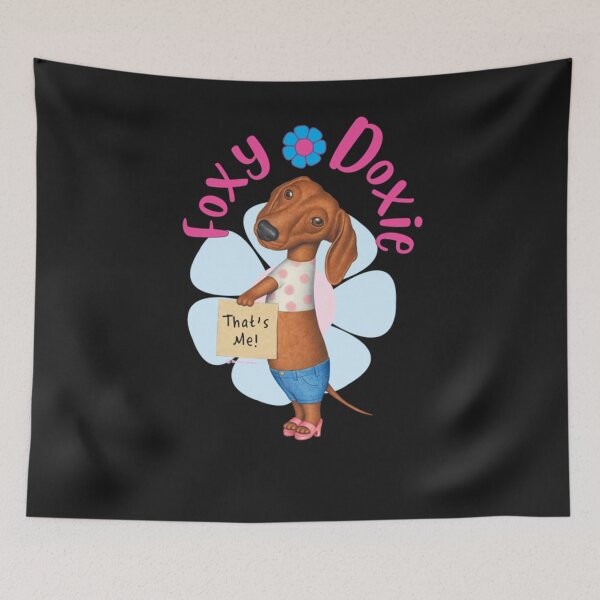Item preview, Cute Dachshund Dog Foxie Doxie Dachshund designed and sold by QuixdiClothingg.