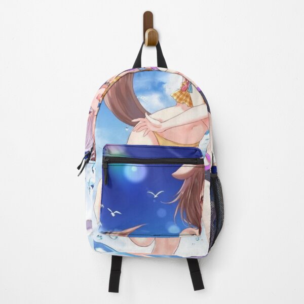 Item preview, Okayu & Korone on a beach designed and sold by AszaAri.