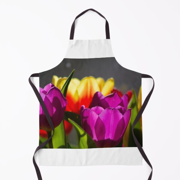 Item preview, Tulip flowers catching the summer sun designed and sold by HalcyonPrints.