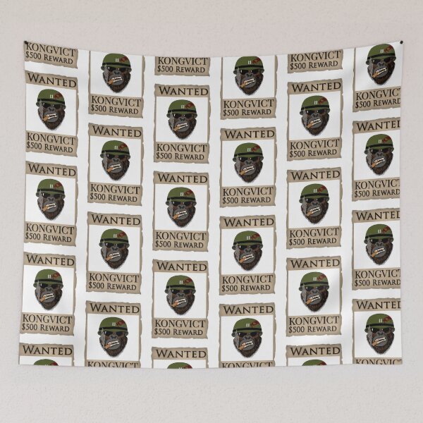 Item preview, Wanted Kongvict Gorilla designed and sold by mschubbybunny.