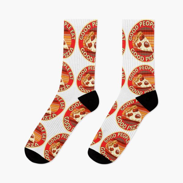 Item preview, Good People Eat Good Pizza Round Cheesy Pizza Lovers designed and sold by RGRamsey.