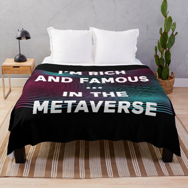 Item preview, I'm Rich And Famous In The Metaverse designed and sold by ClickForMore.