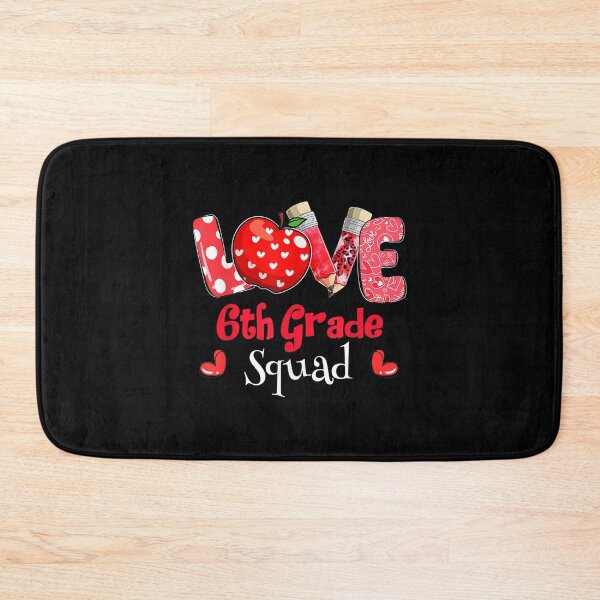 Item preview, Valentines Day Heart Love 6th Grade Squad Costume Teacher  designed and sold by mchargue12.