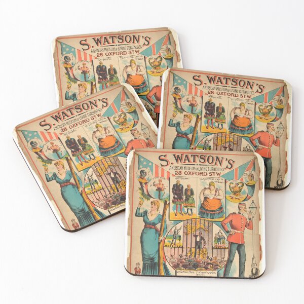 Item preview, Watson's American Museum of Living Curiosities FreakShow poster designed and sold by monsterplanet.