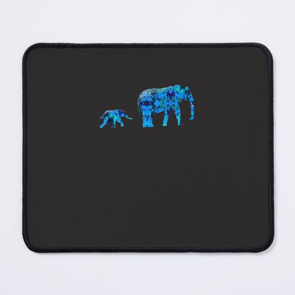 Item preview, Inkblot Elephants Sticker designed and sold by VictoriaSteven.