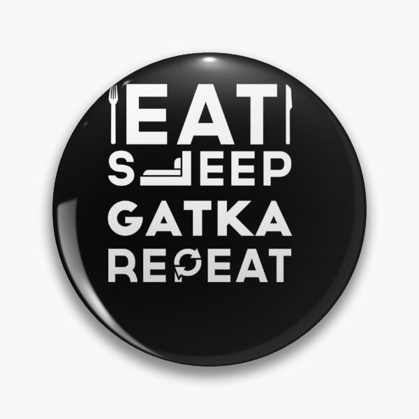 Item preview, Eat Sleep Gatka Repeat  designed and sold by wi trendshop.