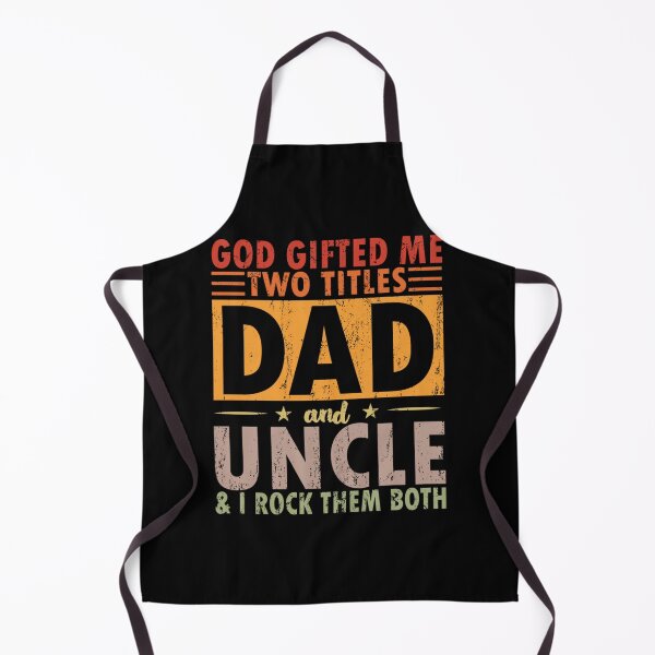 Item preview, God Gifted Me Two Titles Dad and UNCLE & I ROCK THEM BOTH T-Shirt designed and sold by stanton88.