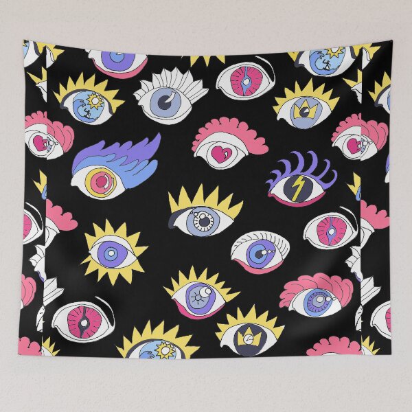 Item preview, New Wave Punk Dark eye, art by Miguel Matos Official designed and sold by MiguelMatosArt.