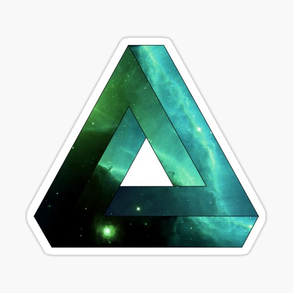 Item preview, Abstract Geometry: Penrose Nebula (Ethereal Blue/Green) designed and sold by ThisLucidLens.