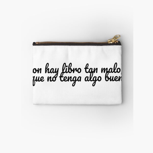 Item preview, No hay libro tan malo que no tenga algo bueno-There's no such a thing as a bad book- short positive quote- short Spanish quote-spanish sayings-spanish book quote. designed and sold by Rajpramanik.