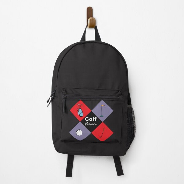 Item preview, Golf Basics Club Ball Bag Hole Design designed and sold by FuddalanDesigns.