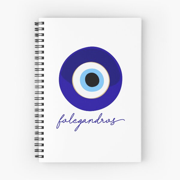 Item preview, FOLEGANDROS - GREECE, EVIL EYE, Mati blue white. designed and sold by angelisart.