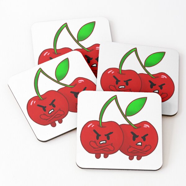 Item preview, Angry red cherry designed and sold by akirart265.