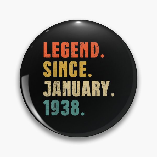 Item preview, Funny Legend Since January 1938 84th Birthday 84 Year Old  designed and sold by mchargue12.