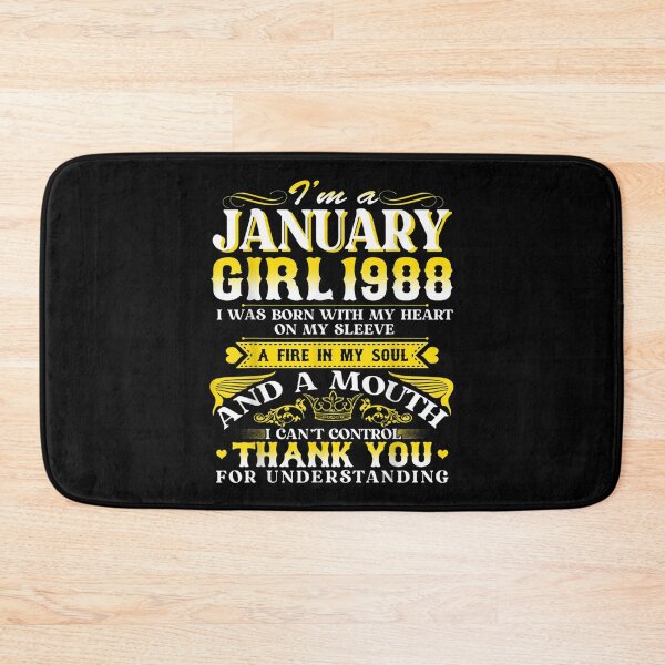 Item preview, January Girls 1988 Birthday Gift 34 Years Old Made In 1988  designed and sold by mchargue12.