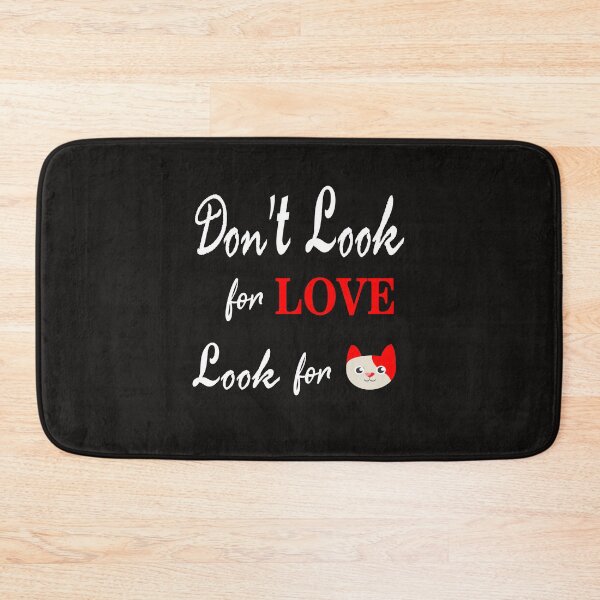 Item preview, dont look for love look for cats t-shirts designed and sold by binkashop.
