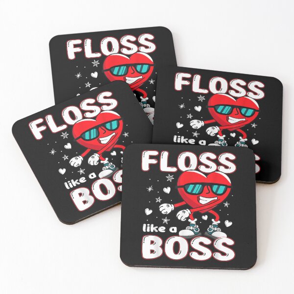 Item preview, Heart Flossing Floss Like A Boss Valentines Day Boys Girls  designed and sold by mchargue12.