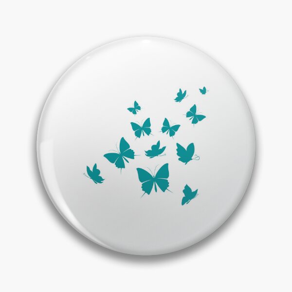 Item preview, Dark Turquoise Butterflies designed and sold by safiaraoof.