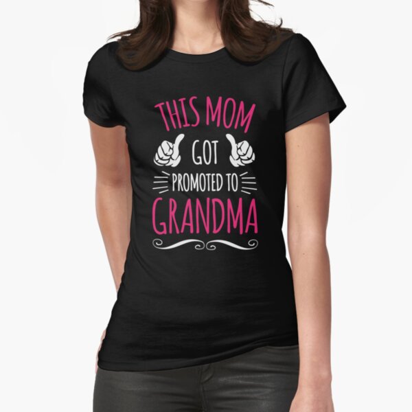 Mothers day gift, Best grandma shirt, Promoted to grandma, Gift for gr –  Up2ournecksinfabric